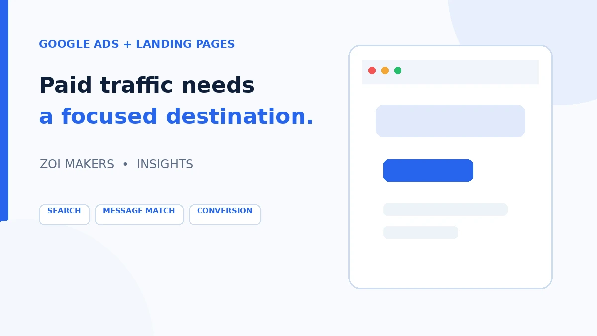 Why Google Ads Traffic Shouldn’t Always Go to Your Homepage